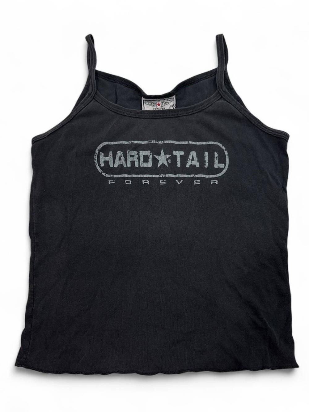 90’s vintage Hard Tail Forever logo black tank top